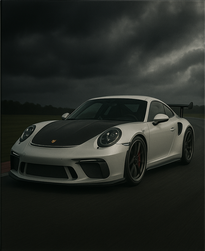 [PRÉCOMMANDE] Tableau Collector Porsche -"Équilibre Temporel"