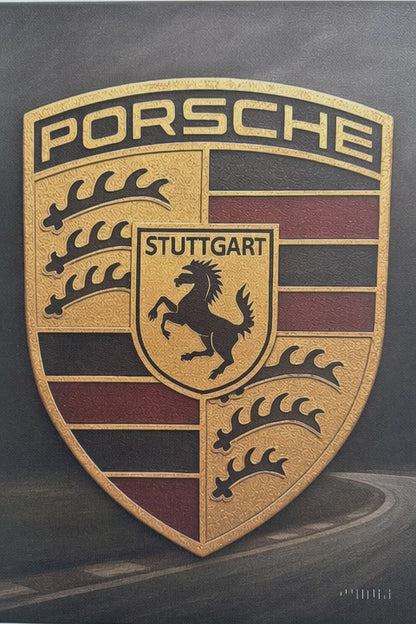[PRÉCOMMANDE] Tableau Collector Porsche – "L’Âme de Stuttgart"