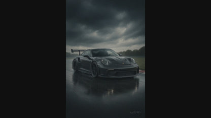 [PRÉCOMMANDE] Tableau Collector Porsche -"Vitesse Silencieuse"